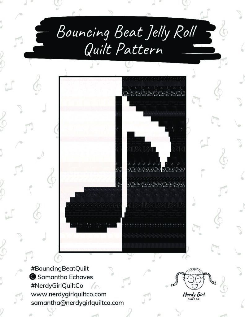 DIGITAL - Bouncing Beat Jelly Roll Quilt Patterns